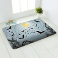 thumbnail image 6 of Soft Halloween Style Rug Decoration Pumpkin Footprints Non-slip Mat Bathroom Carpets tapis de bain Toilet Non-slip Rug, 6 of 6