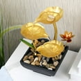 thumbnail image 3 of Maoww Tabletop Water Fountain 3 Tier Small Fountain Desk Waterfall for Living Room, 3 of 6