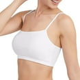 thumbnail image 3 of Hanes Bralette 3-Pack Women's String Crop Lightweight Soft Assorted Colors HFA001, 3 of 7