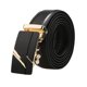 thumbnail image 1 of Hombres Hebilla Automática Trinquete Grandes Negocios Visten Cinturón De Cuero Ancho De 1 3/8 Negro-15 47 5/8-50 3/8inches/ 140cm, 1 of 6