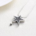 thumbnail image 3 of Star Cremation Pendant Small Urns for Ashes Keepsake Urn Necklace for Men Women Cat Dog Pet Memorial Necklace, 3 of 5