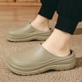 thumbnail image 2 of MIASHUI Womens Clogs Beach Water Shoes Outdoor Travel Walking Sandals Home Slippers,Khaki,9, 2 of 6