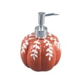 thumbnail image 1 of Naiovety Lindo dispensador de calabaza-decoración de cerámica reutilizable para Halloween, bomba de jabón de manos con Hojas de arce de Juegos de accesorios de baño naranja, 1 of 6