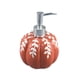 thumbnail image 1 of Naiovety Lindo dispensador de calabaza-decoración de cerámica reutilizable para Halloween, bomba de jabón de manos con Hojas de arce de Juegos de accesorios de baño naranja, 1 of 6