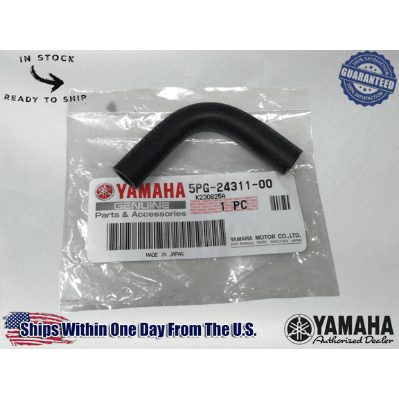 Yamaha OEM Authentic Fuel Line Hose Tube Tank To Petcock 5PG-24311-00-00