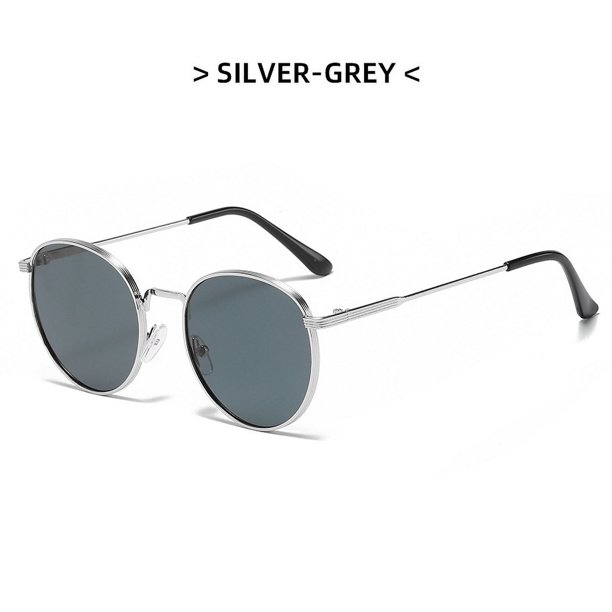 Gafas de sol de moda europea y americana, gafas de Metal marinas personalizadas, gafas de sol ovaladas de moda para mujer