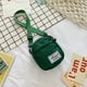 thumbnail image 3 of Mujer Lienzo Patchwork Bandolera Casual Mini Bolsos (verde), 3 of 9