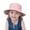 Pink, variant on LRen Tea Party Hats for Girls Breathable Fisherman Sun Hat for Babies and Toddlers UPF 50 Wide Brim Lightweight Outdoor Summer Beach Cap Light Green