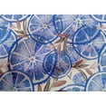 thumbnail image 5 of oneOone Cotton Poplin Medium Blue Fabric Leaves & Lemon Craft Projects Decor Fabric Printed By The Yard 56 Inch Wide, 5 of 5