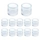 thumbnail image 1 of Semetall 12 protectores de silicona para patas de sillas de 0,83 pulgadas, protectores de suelo redondos para muebles y mesas, para evitar arañazos y ruidos (transparente), 1 of 4
