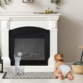 thumbnail image 1 of Fireplace Screen - Mesh Fireplace Cover - Fireplace Cover Baby Proof to Prevent Baby and Pet Near Idle Fireplace - Fireplace Screen Safety Cover - 29 x 40 inch, 1 of 9