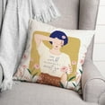 thumbnail image 3 of Creative Products Flower Girl 18 x 18 Spun Poly Pillow, 3 of 3