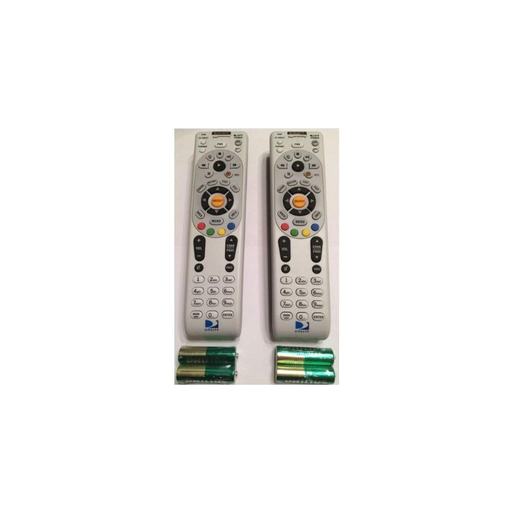 DirecTV Remote Control RC65X 2 Pack IR Remote Control NEW W/Batteries