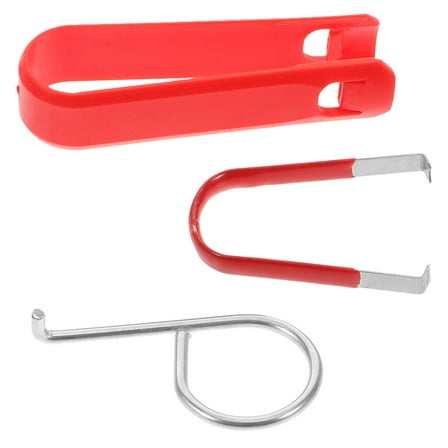 HONITANO Wheel Center Cap Removal Tool 3Pcs Iron Plastic For Vehicle Maintenance