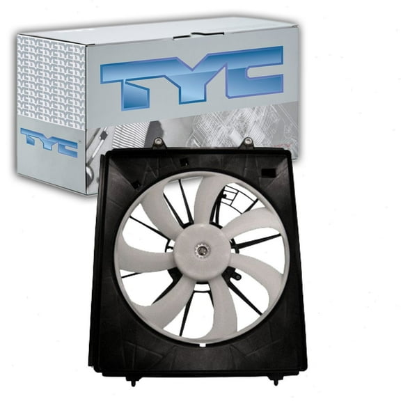 TYC AC Condenser Fan Assembly compatible with Honda Odyssey 2011-2016