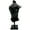 Black, variant on Bergamo Art 16 Inch Tall Decorative Handmade Aluminum Abstract Body Sculpture