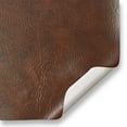 thumbnail image 2 of Ottertex Marine Vinyl 54" PVC Polyester Faux Leather Fabric By The Yard - Marble (Brown), 2 of 2
