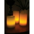 thumbnail image 2 of Kenroy Home 3-Piece LED Candle Set with Remote, Cream, 2 of 3