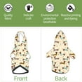 thumbnail image 4 of Yiaed Dachshund Dog Print Dog Hoodie Security Pet Dog Costume Pets Dog Hoodie Sweatshirt with Pocket for Small Dogs-X-Large, 4 of 5
