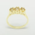 thumbnail image 4 of LBG British Made 9k Yellow Gold Natural Citrine Womens Engagement Ring - 33 size options - Size 8.5, 4 of 6