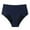 Blue, variant on Swim Shorts for Women Women's High Waisted Menstrual Underwear Retro Basic Full Coverage Mid Waist Four Layer Protection Swim Bottoms for Women RD2，L