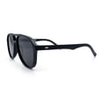 thumbnail image 6 of Polarized Luxury Gentlemanly Iconic Plastic Racer Euro Style Sunglasses [Shiny Black - Black], 6 of 8