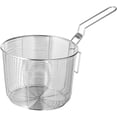 thumbnail image 1 of HUGFEGWE Panier à Frites Rond en Fil Métallique Rangement Facile Panier à Frites Panier à Frites Polyvalent Portable Panier à Aliments Frits pour Raviolis Pâtes Cuisson, 16cm CA919-75742, 1 of 7