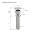 thumbnail image 6 of 30" Handcrafted 316 Stainless Steel 16 Gauge Single Bowl Workstation Undermount Kitchen Sink, 6 of 9