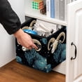 thumbnail image 5 of Aries Constellation Large Capacity Foldable Storage Basket with Handle 10.8"x10.5"x10.6" - Storage Bins, Storage Bin, Storage Box, 5 of 6