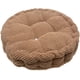 thumbnail image 5 of Cojines de silla redondos Cojines de almohada de tatami gruesos para asiento de automóvil de oficina en casa, marrón, 5 of 5