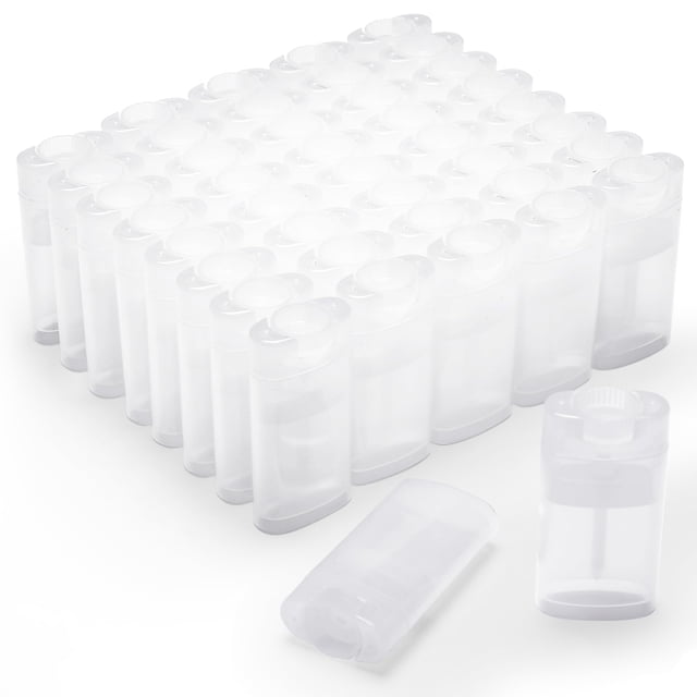 Envases de desodorante Wesiti de plástico rellenables de 15 ml, 100 unidades
