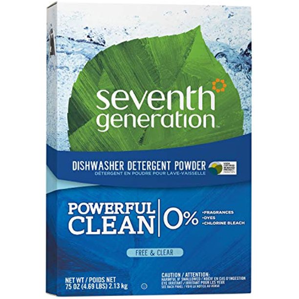 Seventh Generation Dishwasher Detergent Powder For Sparkling Dishes
