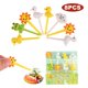 thumbnail image 2 of Juego de tenedor de fruta de dibujos animados para niños, palillo de dientes, palillo de comida, Mini pastel de aperitivos, postre, pastel, Bento, vajilla para niños, 1 Juego, 2 of 4