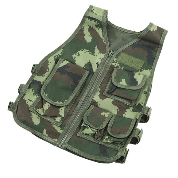 Chaleco de Tiro Ajustable ANGGREK Para Niños Camuflaje