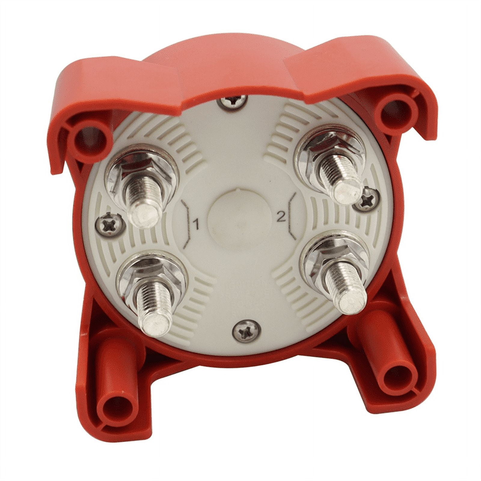 5511E Dual Circuit Plus Battery Rotary Switch Isolators Disconnect 12V-32V 350 Amp E-Series for Car Truck Ship Speedboat