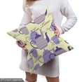 thumbnail image 4 of Ambesonne Tea Party Fabric by the Yard Upholstery, Striped Teapots Cups, 2 Yards, Pale Yellow Lavender, 4 of 4