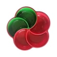 thumbnail image 6 of Skywin Snack Tray - Flower Shaped Fun & Functional Snack Containers - Travel-Friendly, Easy to Use & Clean Snack Box, Encourages Healthy Eating (Red/Green), 6 of 7