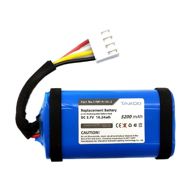 Batería de repuesto para JBLFlip 5 Link Portable 5200 mAh