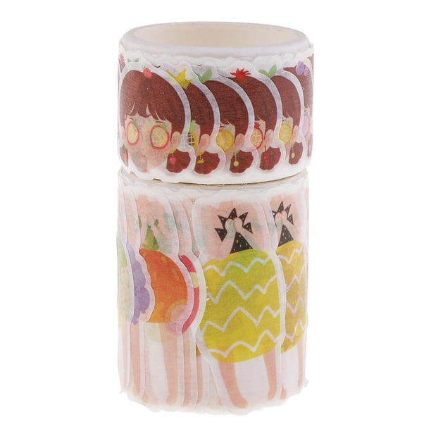 2 (80 Uds. de cabezas + 80 Uds. de cuerpo)/paquete de para a niñas, calcomanías decorativas para manualidades DIY, álbum de re color 2