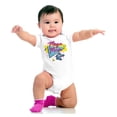 thumbnail image 4 of Retro 8-bit Video Game Mega Man Romper Boys or Girls Infant Baby Brisco Brands 12M, 4 of 7