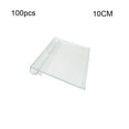 thumbnail image 4 of OUSITAID 100 Pcs Price Label Rack Plastic Upgrade Structure Display Holders Retail Cards Sign for Store Supermarket Bins Supplies, 4 of 7