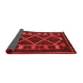 thumbnail image 2 of Ahgly Company Indoor Square Southwestern Red Country Area Rugs, 4' Square, 2 of 4