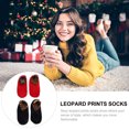 thumbnail image 5 of HONITANO 2Pairs Sock Slippers Flannel Floor Socks Anti-slip Warmth Comfortable Wear Indoor Use, 5 of 8