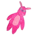 thumbnail image 4 of Pijamas de una pieza con forma de animal de dibujos animados, botón con cremallera, suave, de una pieza, con capucha, tela para dormir de felpa, color rojo rosa, tamaño libre, 4 of 14