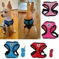 thumbnail image 2 of Dog Harness and Leash Set for Walking, Escape Proof Vest Harness with Soft Mesh, Adjustable Velcro, Reflective Strips for Kitten Cats and Puppy Dogs, 2 of 11