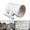 thumbnail image 3 of Pvc Air Volume Control Valve Manual Control Duct Air Volume Stop Control Valve 180Mm, 3 of 4