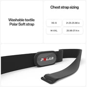 Polar H9 Heart Rate Sensor – ANT +, Bluetooth, 5 kHz - HR Sensor for Men and Women, M-XXL