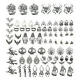 thumbnail image 3 of 80Pcs Halloween Charms Pendant Mixed for Jewelry Making Findings Women Girls Macarena Encantos de Halloween, 3 of 8