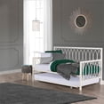thumbnail image 3 of Bowery Hill Furniture Complete Twin Metal Daybed with Trundle White, 3 of 18