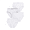 White Eyelet, variant on Buyless Fashion Little Girl Toddler Panties Assorted Prints Soft Cotton Big Kids Briefs Underwear 4 Pack - BW21-GD-9-10